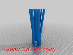 3D打印模型西雅图太空针塔的图片