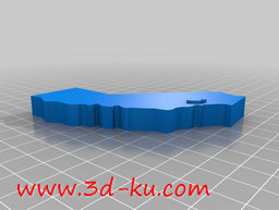 3D打印模型加利福尼亚州的图片