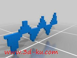 3D打印模型3D 的锡路线图的图片