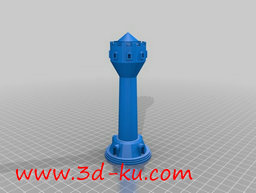 3D打印模型守卫塔的图片