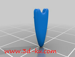 3D打印模型雅典城造型的装饰物品的图片