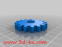 3D打印模型并不完整的一套的图片