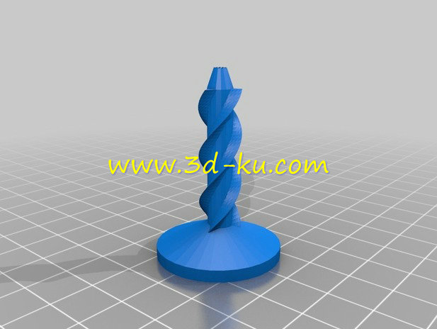带有螺纹管更容易将水模型的图片1