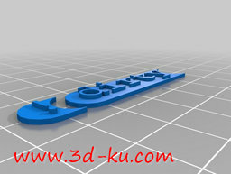 3D打印模型在指示牌后面粘上磁铁的图片