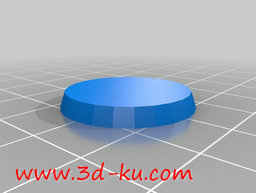 3D打印模型直径为25mm，有需的图片