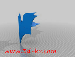 3D打印模型墙上置物架的图片