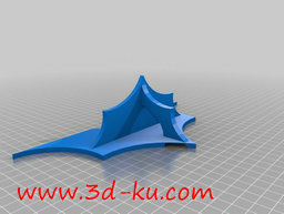 3D打印模型墙上置物架的图片