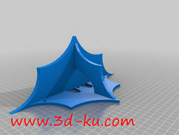 3D打印模型墙上置物架的图片