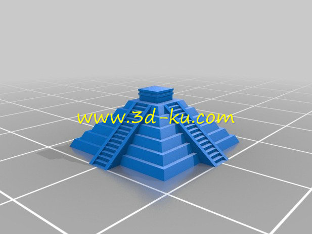 古玛雅文化和托尔特克文化的遗址模型的图片2