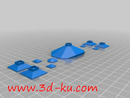 3D打印模型特色楼房的图片