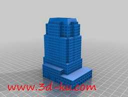 3D打印模型让你的笔耸立在摩天大的图片