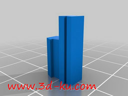 3D打印模型可用于窗帘的滑块的图片