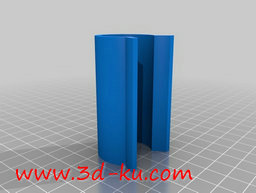 3D打印模型花园温室薄膜夹的图片