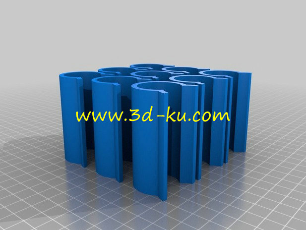 花园温室薄膜夹模型的图片3