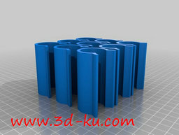 3D打印模型花园温室薄膜夹的图片
