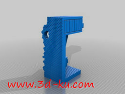 3D打印模型微型演习城堡废墟的图片