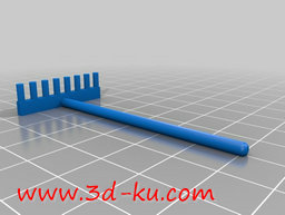 3D打印模型耙子1的图片