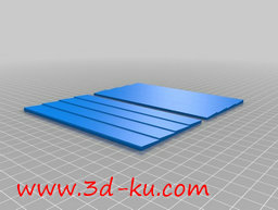 3D打印模型带车库的小房子的图片