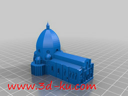 3D打印模型世界五大教堂之一的图片