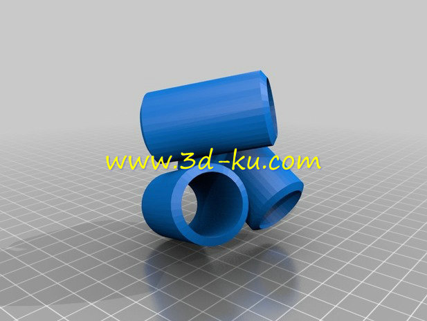 两个小部件做成的椅子模型的图片1