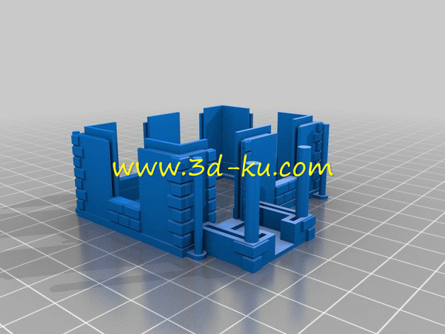 3D打印别墅模型的图片3