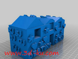 各式各样的建筑物模型的图片