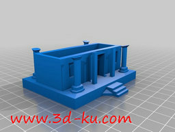 3D打印模型北京四合院普遍的一层的图片
