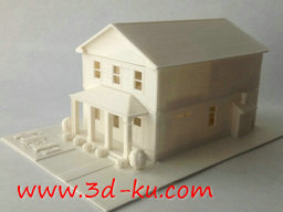 3D打印模型两层楼高的规格之家的图片