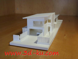 3D打印模型理想中的家庭住房的图片