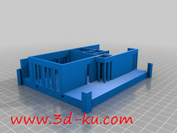 3D打印模型理想中的家庭住房的图片