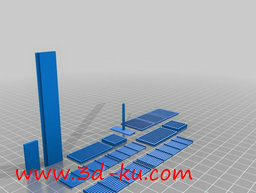 3D打印模型理想中的家庭住房的图片