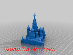 3D打印模型俄罗斯最具代表性的纪念建筑的图片