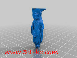 3D打印模型芝加哥艺术学院的扫描的图片