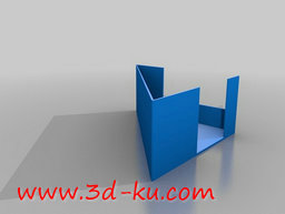 3D打印模型童话中的房屋，很温馨的图片