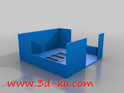3D打印模型童话中的房屋，很温馨的图片