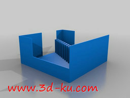 3D打印模型童话中的房屋，很温馨的图片