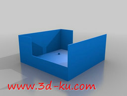 3D打印模型童话中的房屋，很温馨的图片