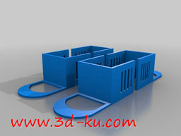 3D打印模型童话中的房屋，很温馨的图片