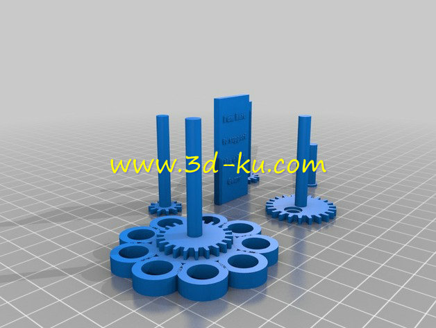 三维打印云石机模型的图片3