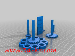 3D打印模型三维打印云石机的图片