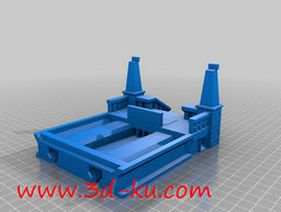3D打印模型一幢独立的别墅，是给的图片