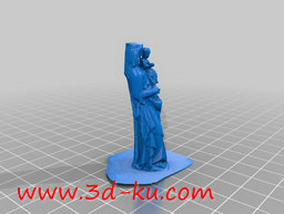 3D打印模型在大都会艺术博物馆扫的图片