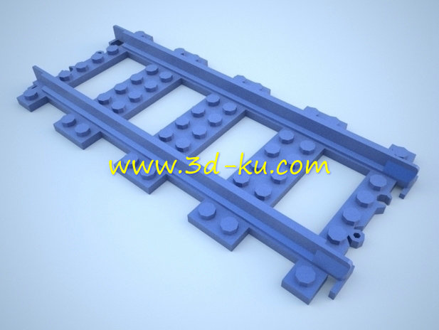 乐高火车的轨道，有它模型的图片1