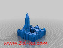 3D打印模型整个市政厅就像一枚巨的图片