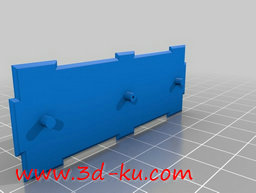3D打印模型美国最老的悬索桥之一的图片