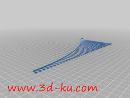 3D打印模型美国最老的悬索桥之一的图片