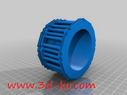 3D打印模型一个古典风格的建筑的图片