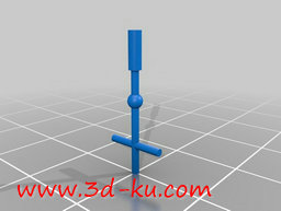 3D打印模型一个古典风格的建筑的图片