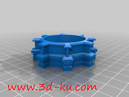 3D打印模型一个古典风格的建筑的图片