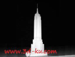 3D打印模型曾为世界第一高大楼和的图片